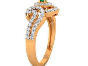cocktail ring for ladies 3D 프린트 모델