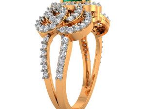 cocktail ring for ladies 3D Принт Модель