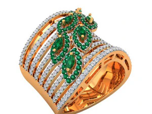 коктейльне кільце для жінок 3D Принт Модель