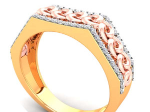 cocktail ring for ladies 3D 프린트 모델