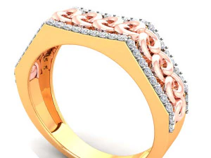 cocktail ring for ladies 3D Print Model