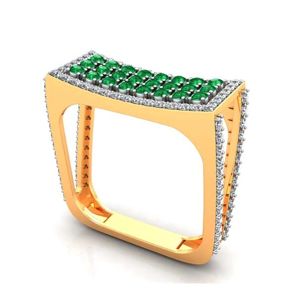cocktail ring for ladies 3D Print Model .c4d .max .obj .3ds .fbx .stl .blend