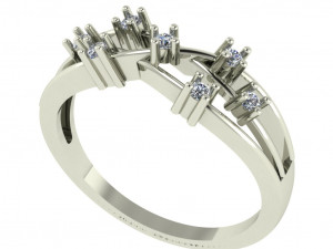 diamond ring for ladies 3Dプリントモデル