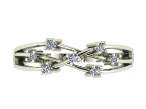 diamond ring for ladies 3D 프린트 모델