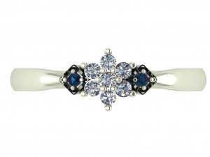 diamond ring for ladies 3D printmodel