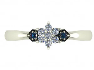 diamond ring for ladies 3D Print Model