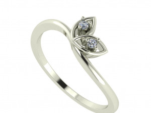 diamond ring for ladies 3D 프린트 모델