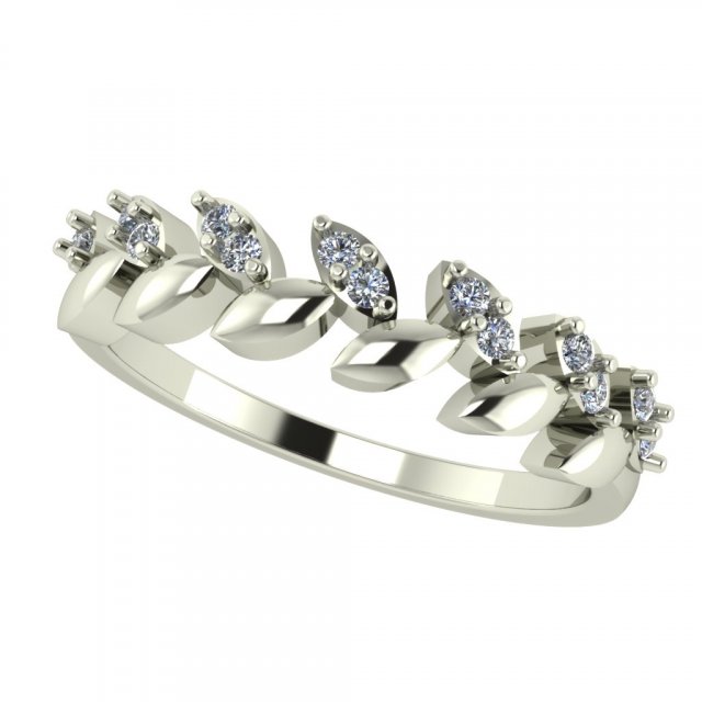 diamond ring for ladies 3D 打印模型 .c4d .max .obj .3ds .fbx .stl .blend 