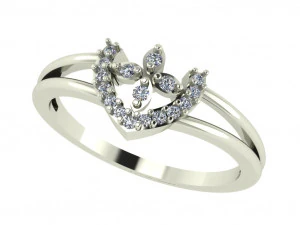 diamond ring for ladies 3D Print Model