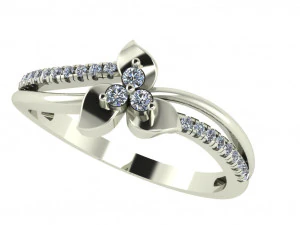 cincin berlian untuk wanita Model Cetak 3D