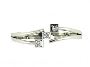 diamond ring for ladies 3D printmodel