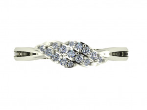 diamond ring for ladies 3D 프린트 모델