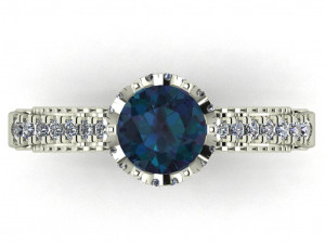 diamond ring for ladies 3D Print Model