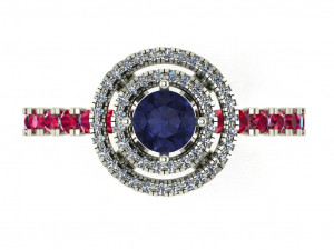 diamond ring for ladies 3D 프린트 모델