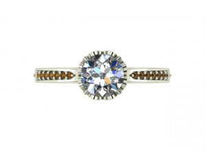 diamond ring for ladies 3Dプリントモデル