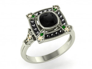 diamond ring for ladies 3Dプリントモデル