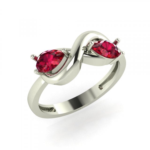 diamond ring for ladies Modelo de Impressão 3D .c4d .max .obj .3ds .fbx .stl .blend 