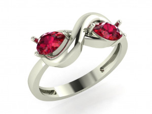 diamond ring for ladies 3D-Druckmodell