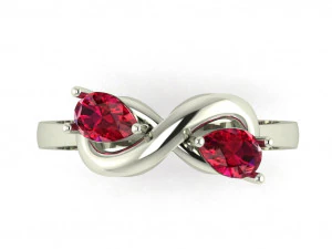 diamond ring for ladies 3D Print Model