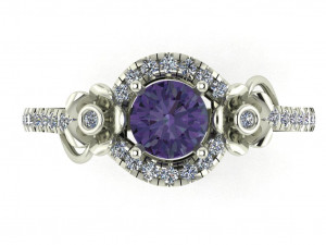 diamond ring for ladies 3D Принт Модель