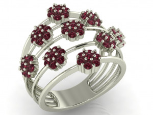 diamond ring for ladies Modelo de impresión 3D