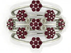 diamond ring for ladies 3D Print Model