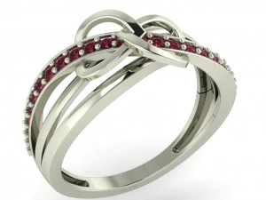 diamond ring for ladies Modèles 3D en vedette