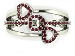diamond ring for ladies 3D Print Model