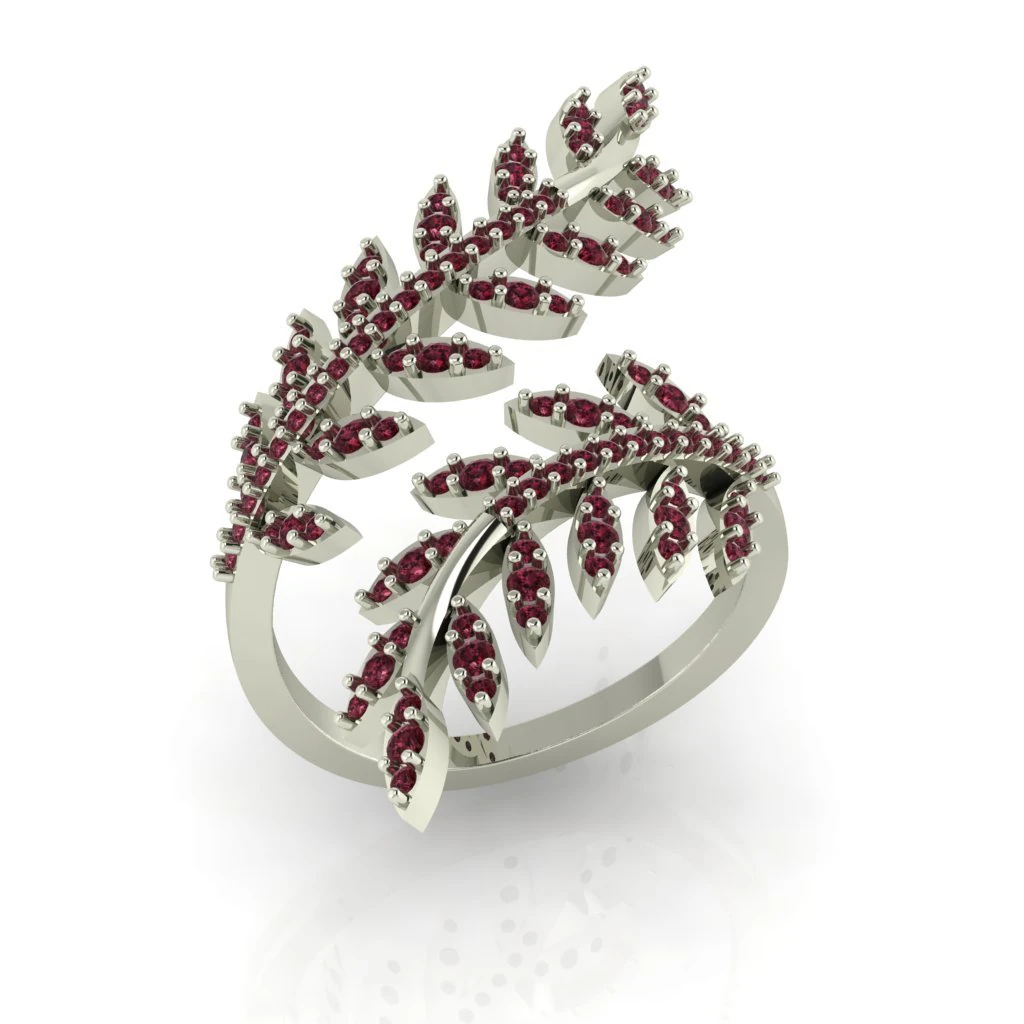 diamond ring for ladies 3D Print Model .c4d .max .obj .3ds .fbx .stl .blend 