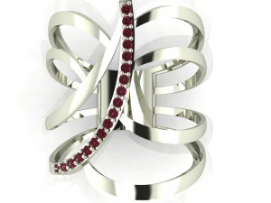 diamond ring for ladies 3D Print Model