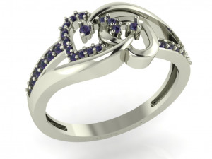 diamond ring for ladies 3D 프린트 모델