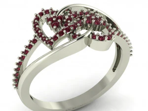 diamond ring for ladies 3D Print Model