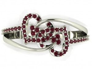 diamond ring for ladies 3D-printmodel