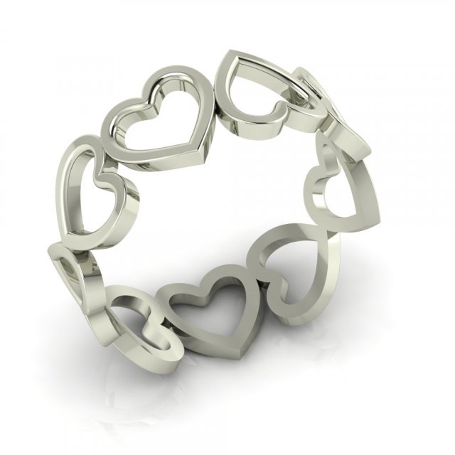 diamond ring for ladies Model Cetak 3D .c4d .max .obj .3ds .fbx .stl .blend 