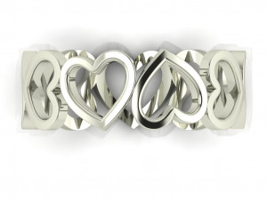 diamond ring for ladies Model Cetak 3D