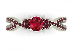 diamond ring for ladies 3D 프린트 모델
