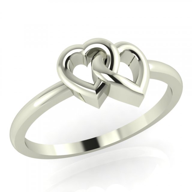 diamond ring for ladies 3D 打印模型 .c4d .max .obj .3ds .fbx .stl .blend 