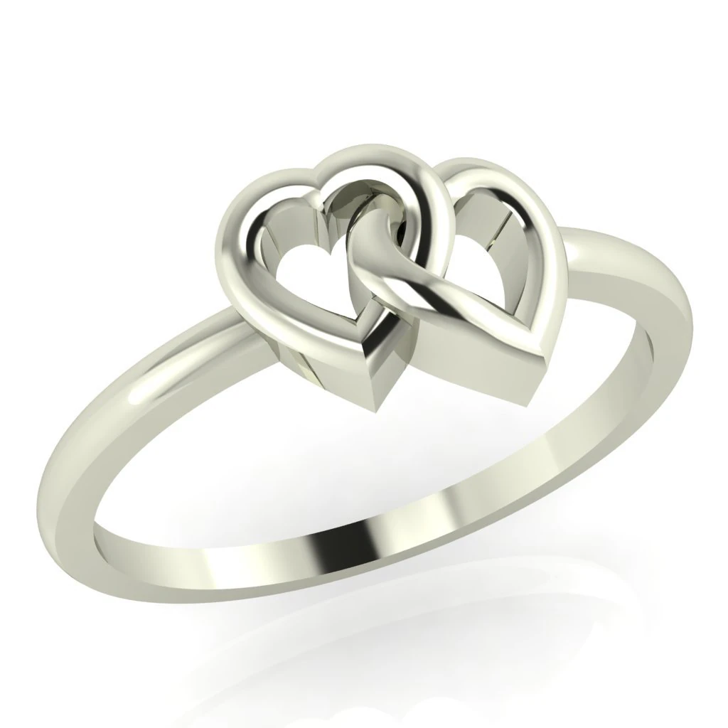 diamond ring for ladies 3D Print Model .c4d .max .obj .3ds .fbx .stl .blend 