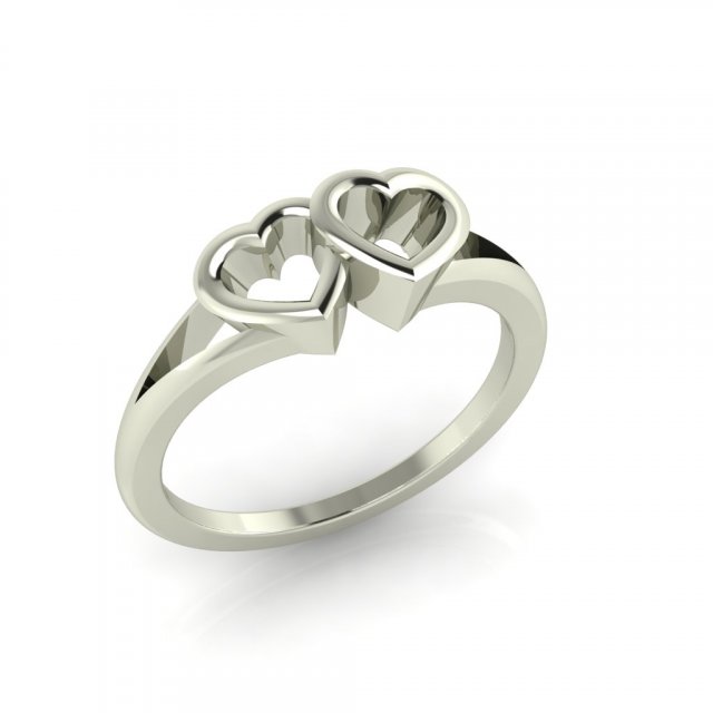 diamond ring for ladies Modello di stampa 3D .c4d .max .obj .3ds .fbx .stl .blend