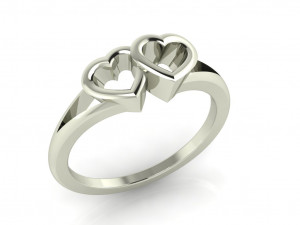 diamond ring for ladies 3D Print Model