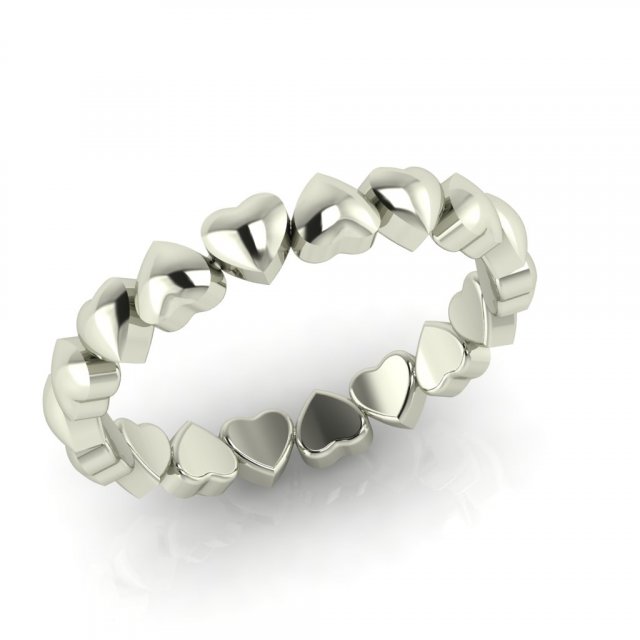 diamond ring for ladies 3D 프린트 모델 .c4d .max .obj .3ds .fbx .stl .blend 