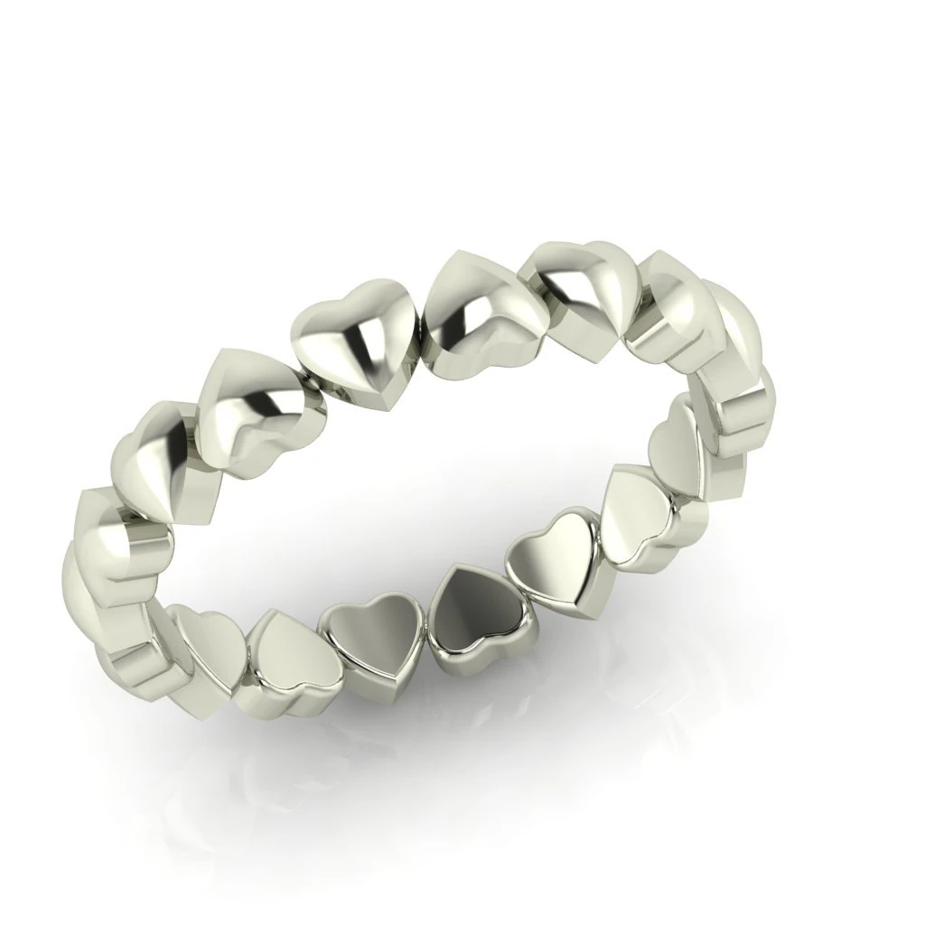 diamond ring for ladies 3D Print Model .c4d .max .obj .3ds .fbx .stl .blend