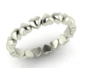 diamond ring for ladies 3D Принт Модель