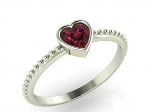 bayanlar için pırlanta yüzük 3D Baskı Modeli