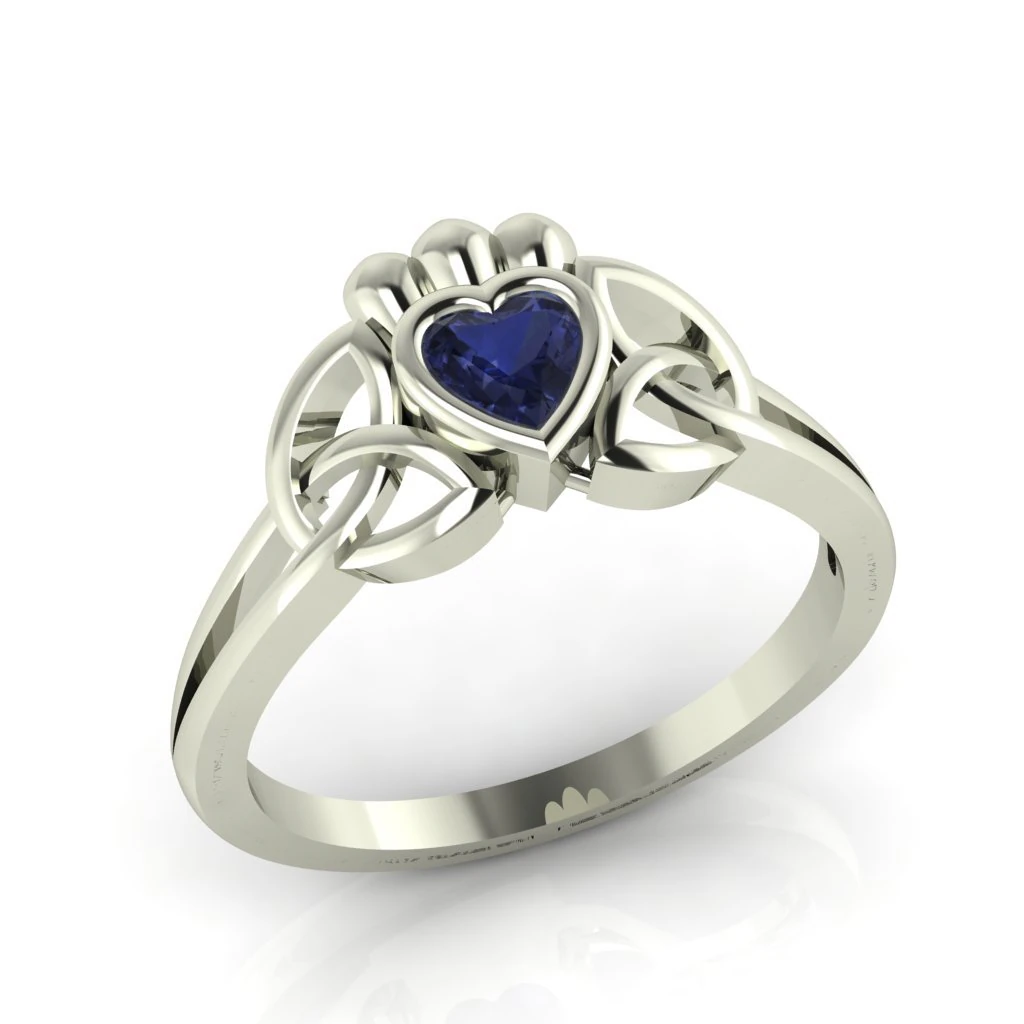 diamond ring for ladies 3D Print Model .c4d .max .obj .3ds .fbx .stl .blend