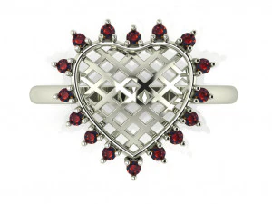 diamond ring for ladies 3D Print Model