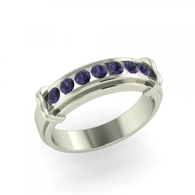 diamond ring for ladies Modelo de Impressão 3D .c4d .max .obj .3ds .fbx .stl .blend 