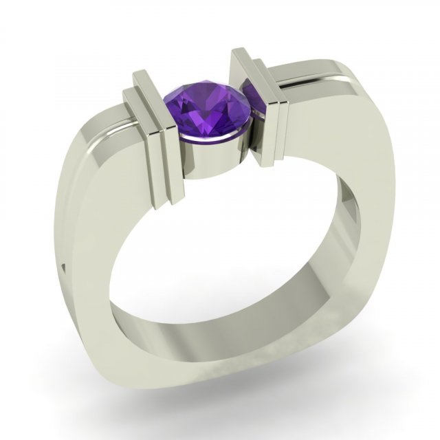 diamond ring for ladies 3D Принт Модель .c4d .max .obj .3ds .fbx .stl .blend