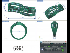 diamond ring for ladies 3D printmodel