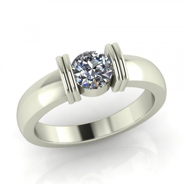 diamond ring for ladies 3D Принт Модель .c4d .max .obj .3ds .fbx .stl .blend 